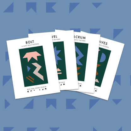 Pillars & Light Runes | PDF Download Mini Quilt Pattern Bundle