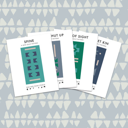 Palm Out | PDF Download Mini Quilt Pattern Bundle