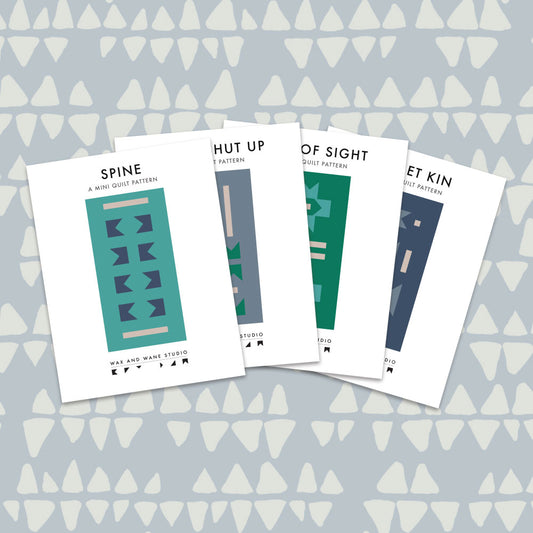 Palm Out | PDF Download Mini Quilt Pattern Bundle