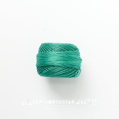 Pearl Cotton Balls Size 8 Aquamarine