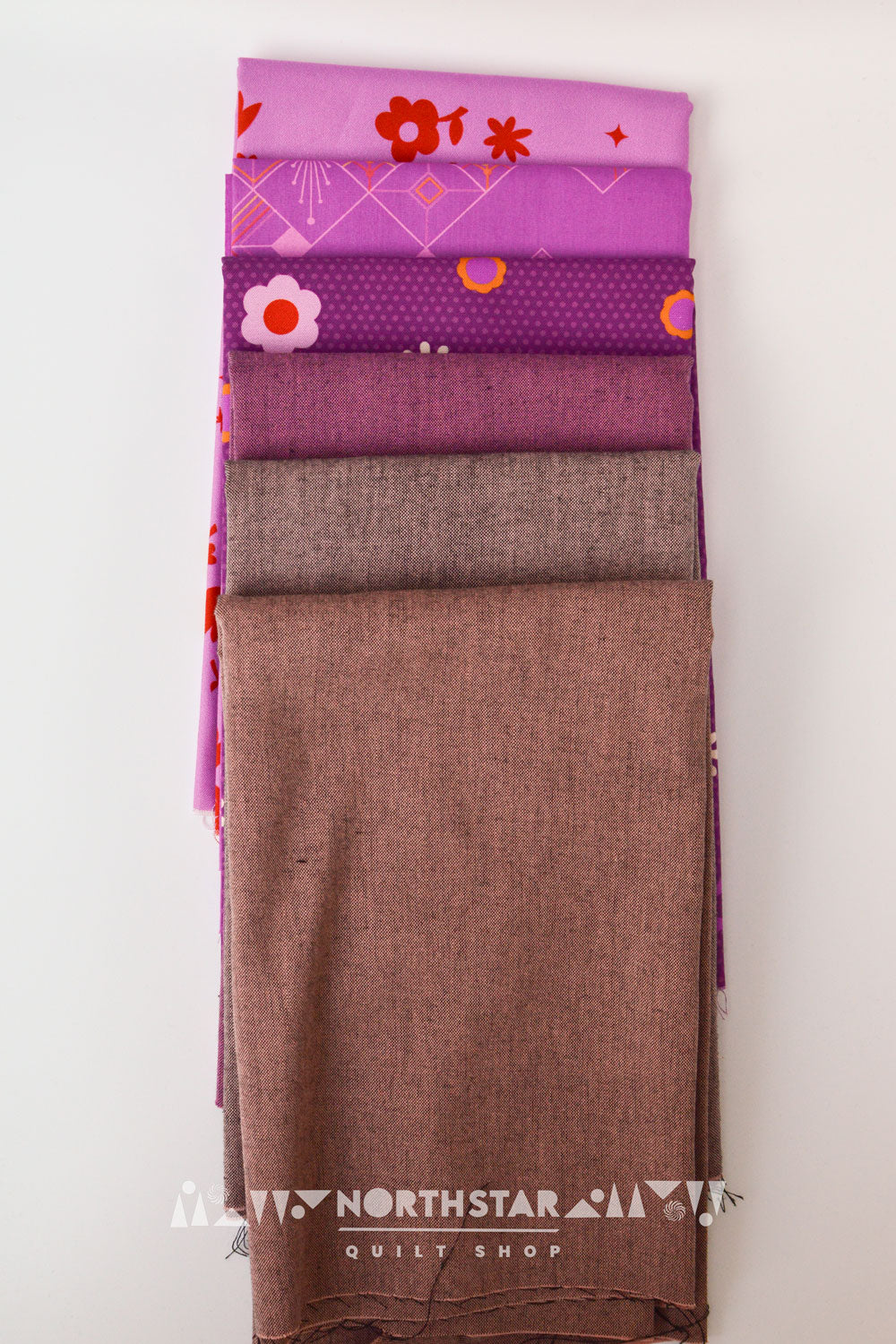 Beautiful Pinks & Fuchsias Bundle | North Star Quilt Shop Curated Cotton Quilting Bundle