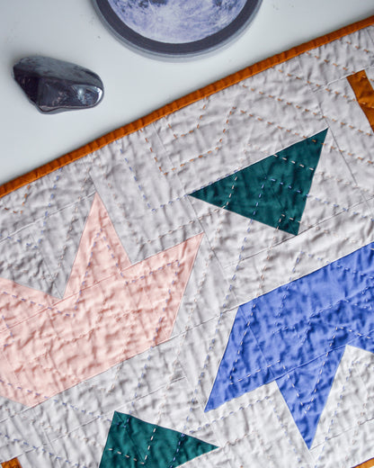 Binary Star (Patience) | PDF Download Mini Quilt Pattern