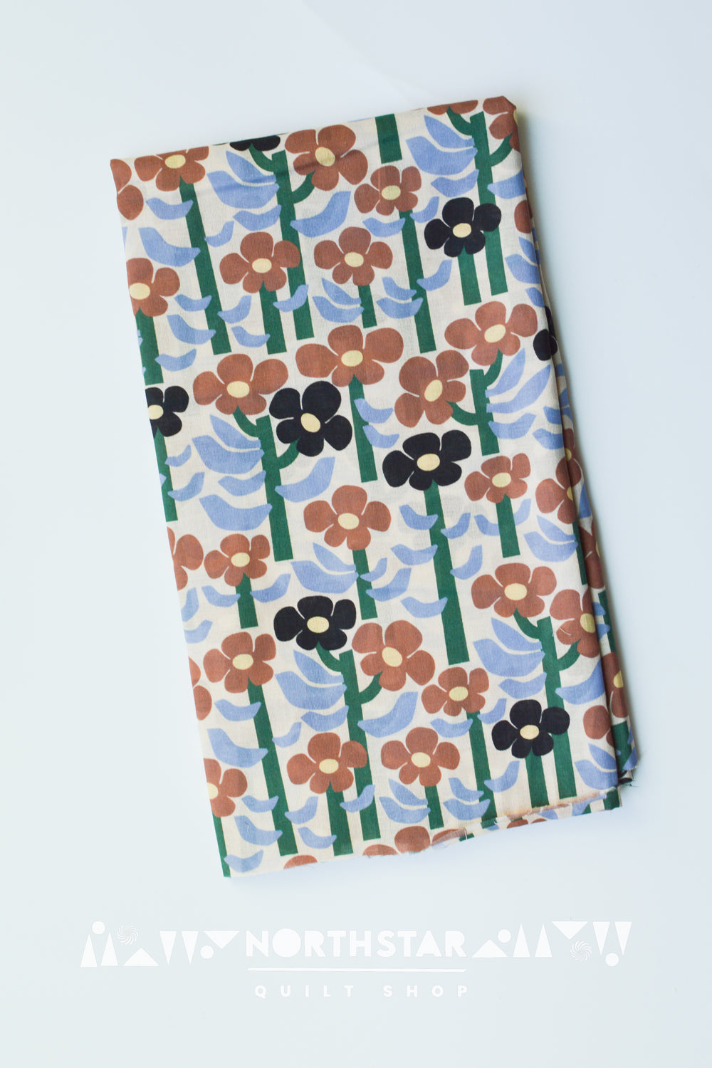 Bloom Sprout | Cloud9 Fabrics Batiste Cotton Quilting Yardage Organic Cotton