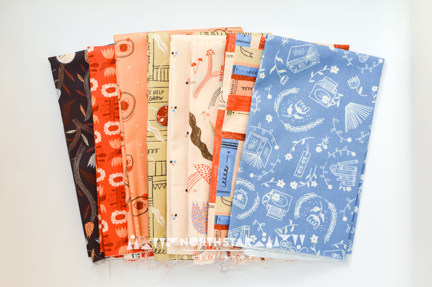 Book Club Collection | Cloud9 Fabrics Cotton Quilting Bundle Organic Cotton