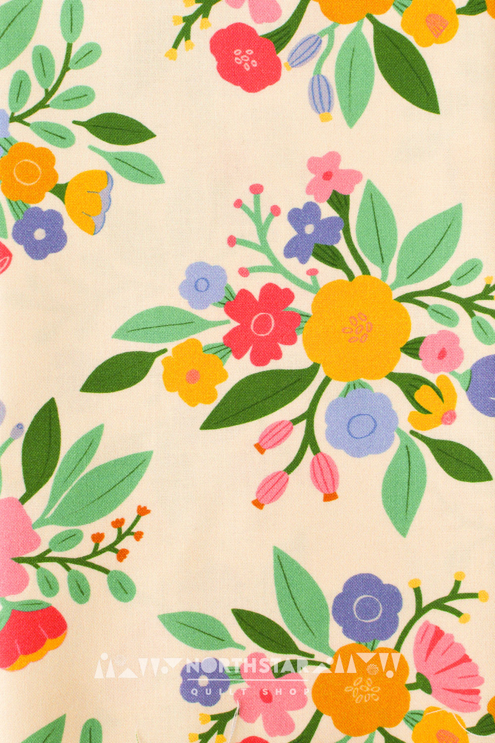 Bouquets | Cloud9 Fabrics Quilting Cotton Yardage Organic Cotton