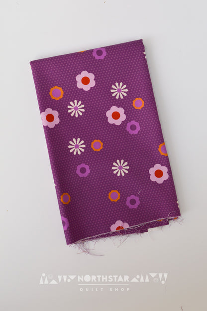 Cherry Pin Dot Posy | Andover Fabrics Quilting Cotton Yardage