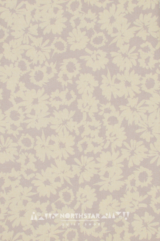 Clover Flowers in Cream | Wax and Wane Studio Quilting Cotton Yardage