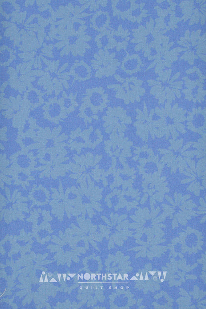 Clover Flowers in Lapis | Wax and Wane Studio Quilting Cotton Yardage