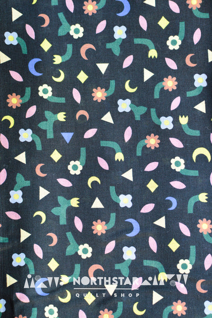 Confetti | Cloud9 Fabrics Batiste Cotton Quilting Yardage Organic Cotton