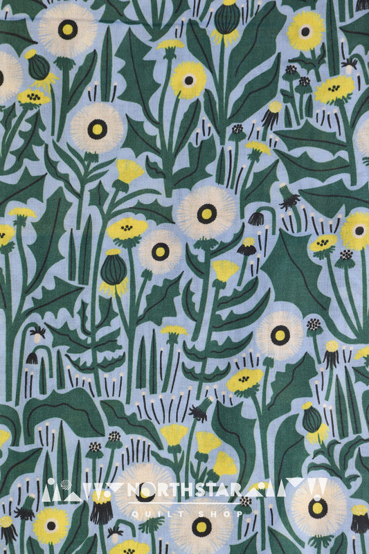 Dandy Blossoms | Cloud9 Fabrics Batiste Cotton Quilting Yardage Organic Cotton