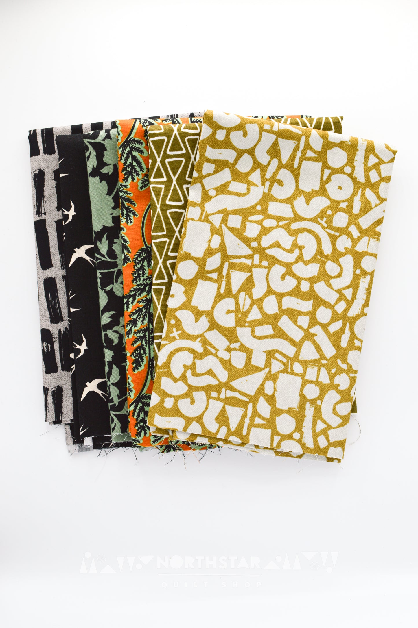 Dark Earthy Bundle | North Star Quilt Shop Curated Cotton Quilting Bundle