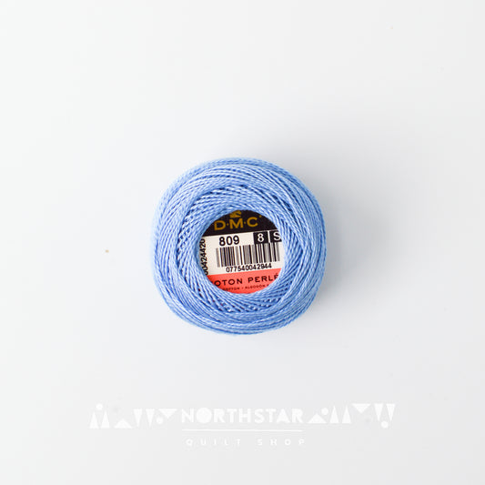 Pearl Cotton Balls Size 8 Delft Blue