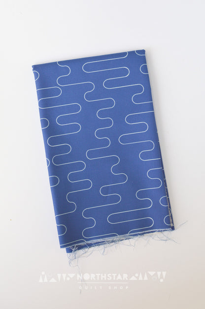 Denim Wobble Cloud | Andover Fabrics Quilting Cotton Yardage