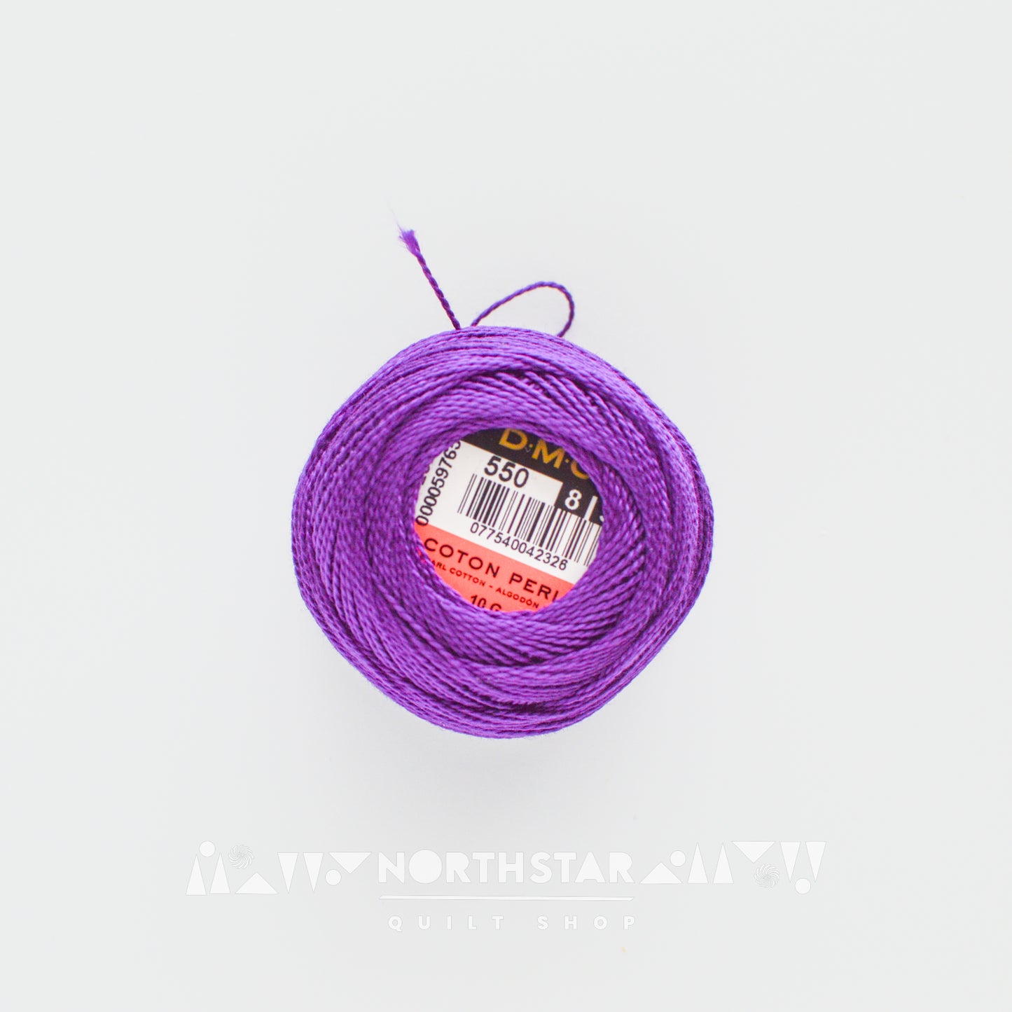 Pearl Cotton Balls Size 8 Very Dark Violet 550