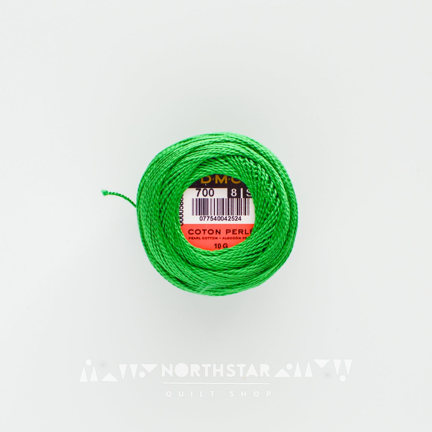 Pearl Cotton Balls Size 8 Bright Green 3348