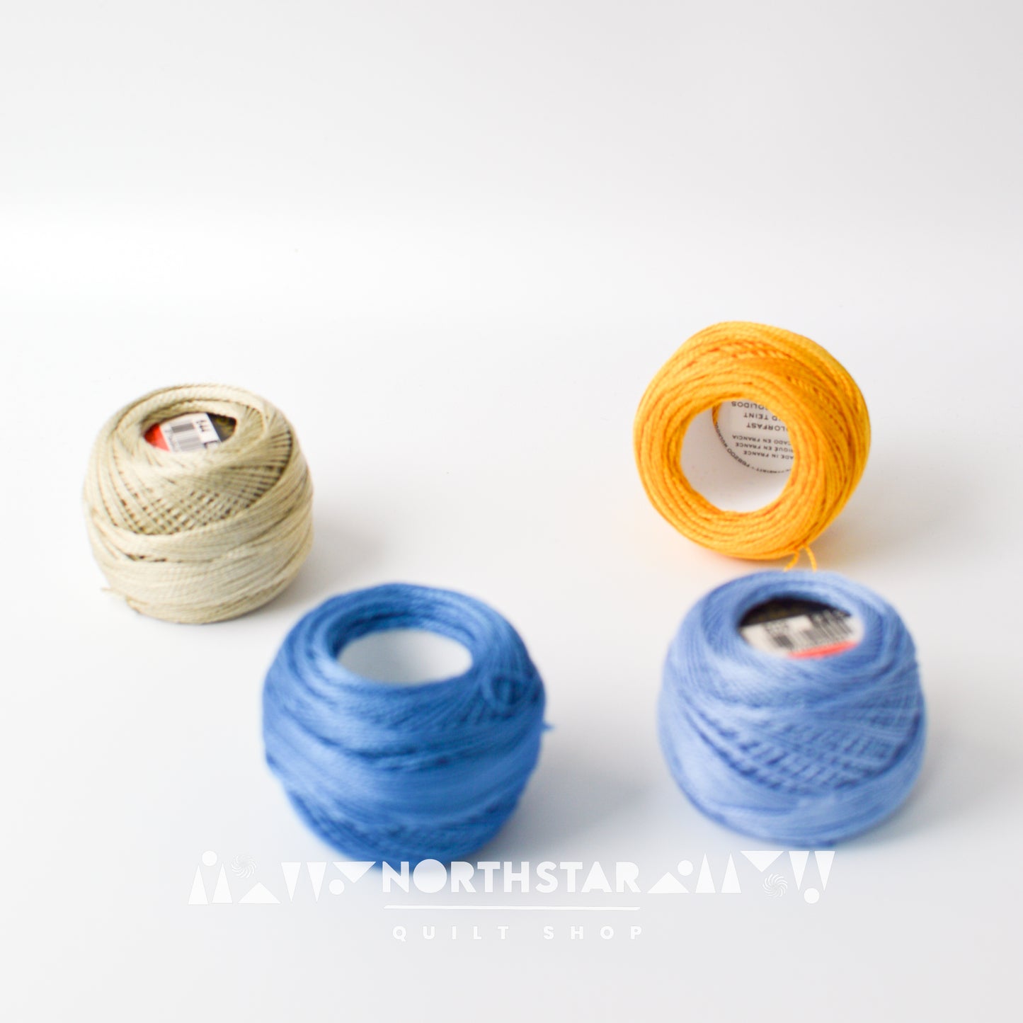 Pearl Cotton Balls Size 8 Delft Blue