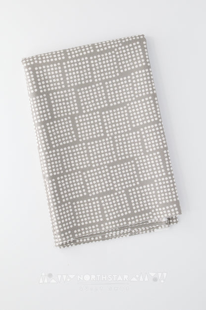 Domino Gray | Cloud9 Fabrics Quilting Cotton Yardage Organic Cotton