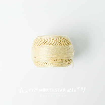 Pearl Cotton Balls Size 8 Ecru