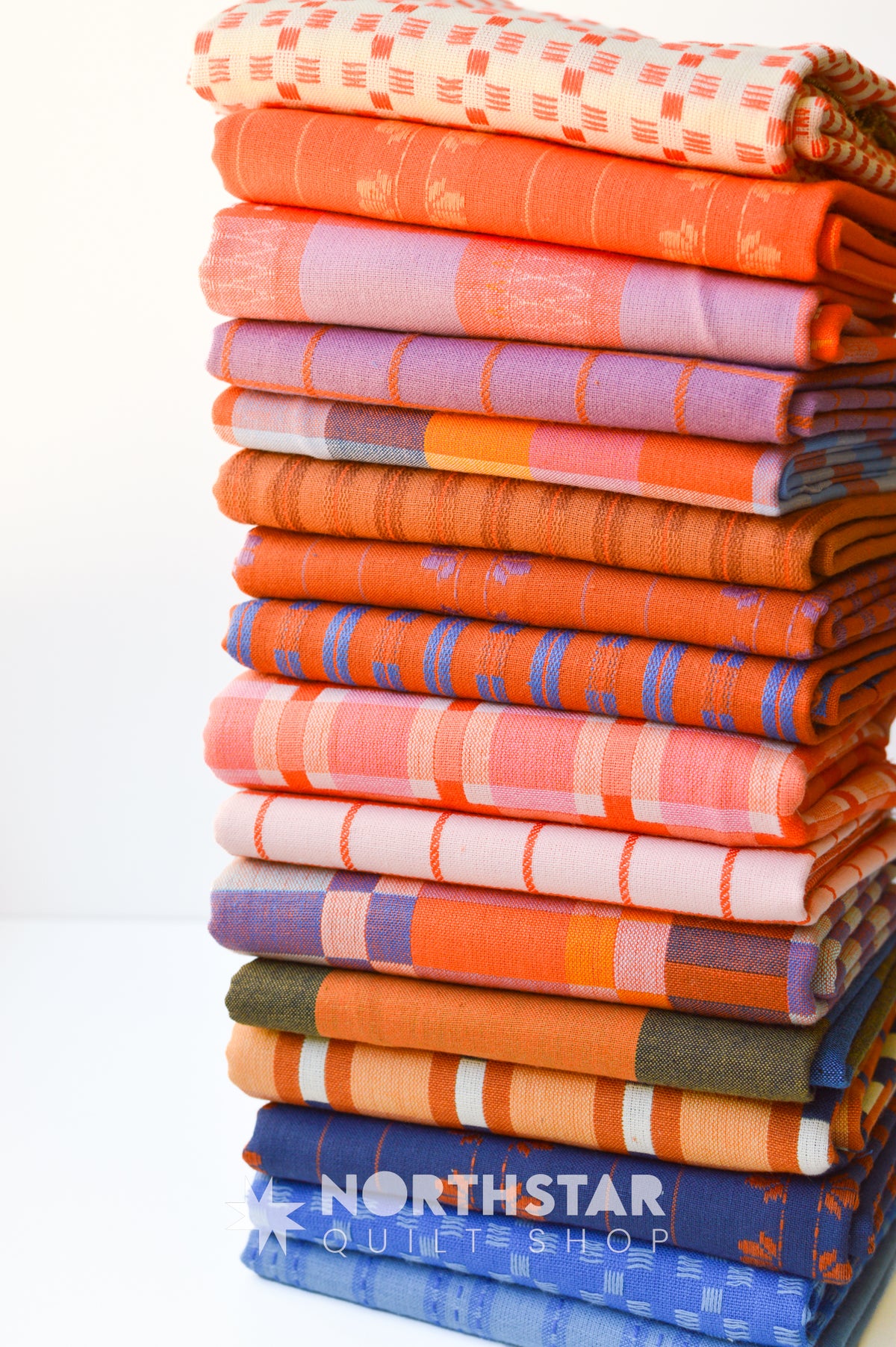 Fableism Fine and Dandy collection of 16 yarn-dyed woven cotton fabrics