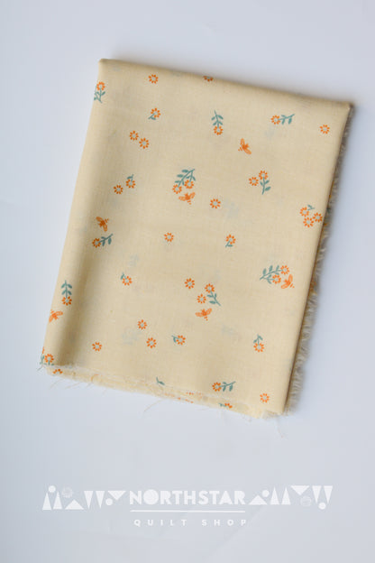 Foraging Flutter Sun | Art Gallery Fabrics Linen Cotton Blend Yardage 60" Wide