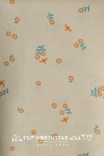 Foraging Flutter Sun | Art Gallery Fabrics Linen Cotton Blend Yardage 60" Wide