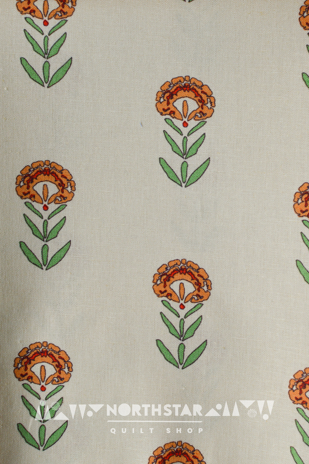 Front Yard Marigold | Art Gallery Fabrics Linen Cotton Blend Yardage 60" Wide