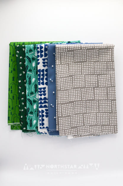 Green Forest Bundle | North Star Quilt Shop Curated Cotton Quilting Bundle