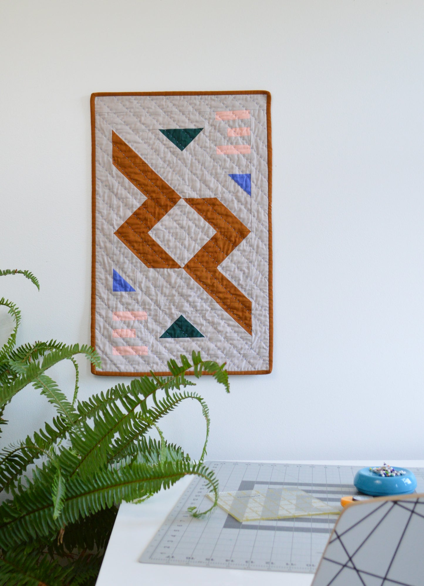 Gyre (Trust) | PDF Download Mini Quilt Pattern