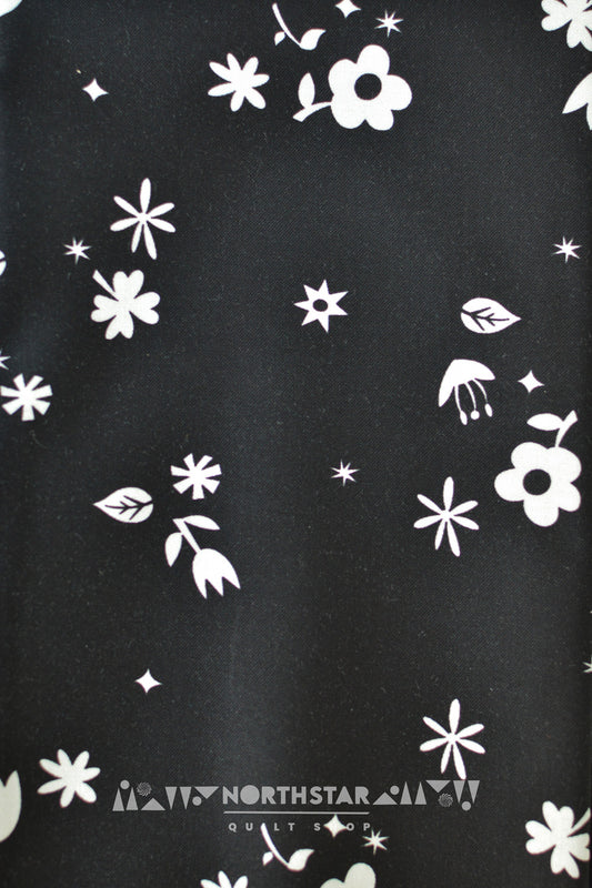 Jet Cut Flowers | Andover Fabrics Quilting Cotton Yardage