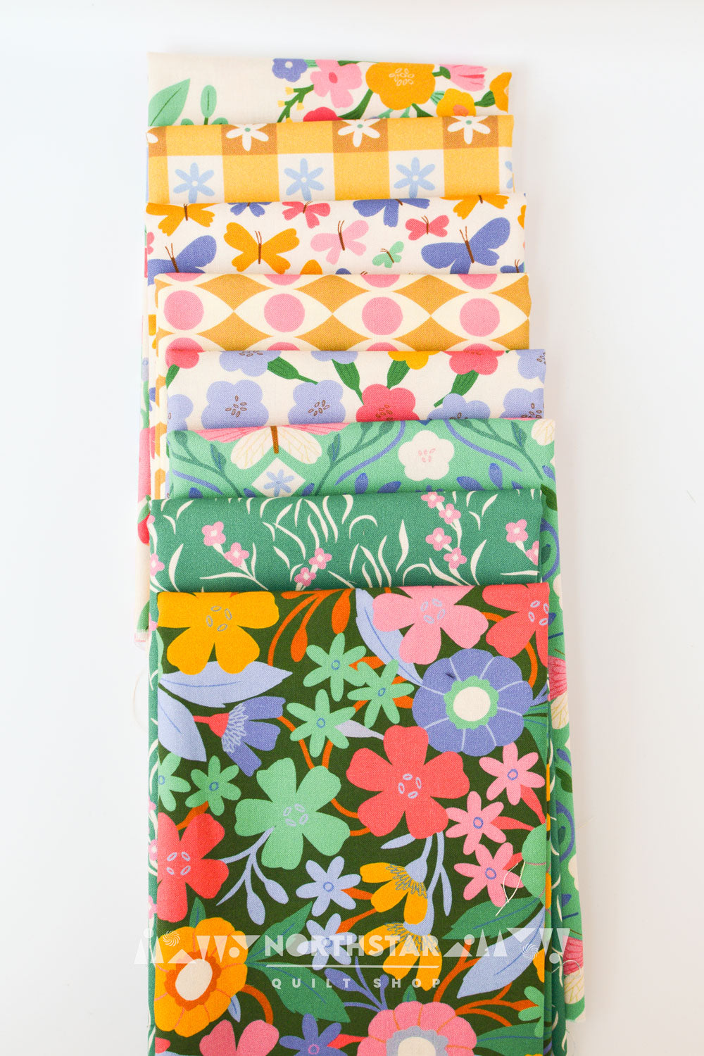 Life of Plants Collection | Cloud9 Fabrics Cotton Quilting Bundle Organic Cotton