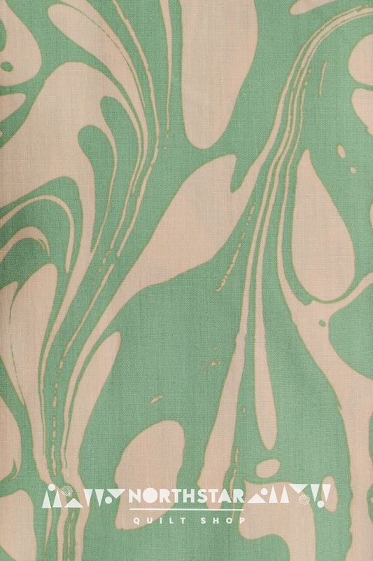 Marble Matcha | Art Gallery Fabrics Quilting Cotton Yardage