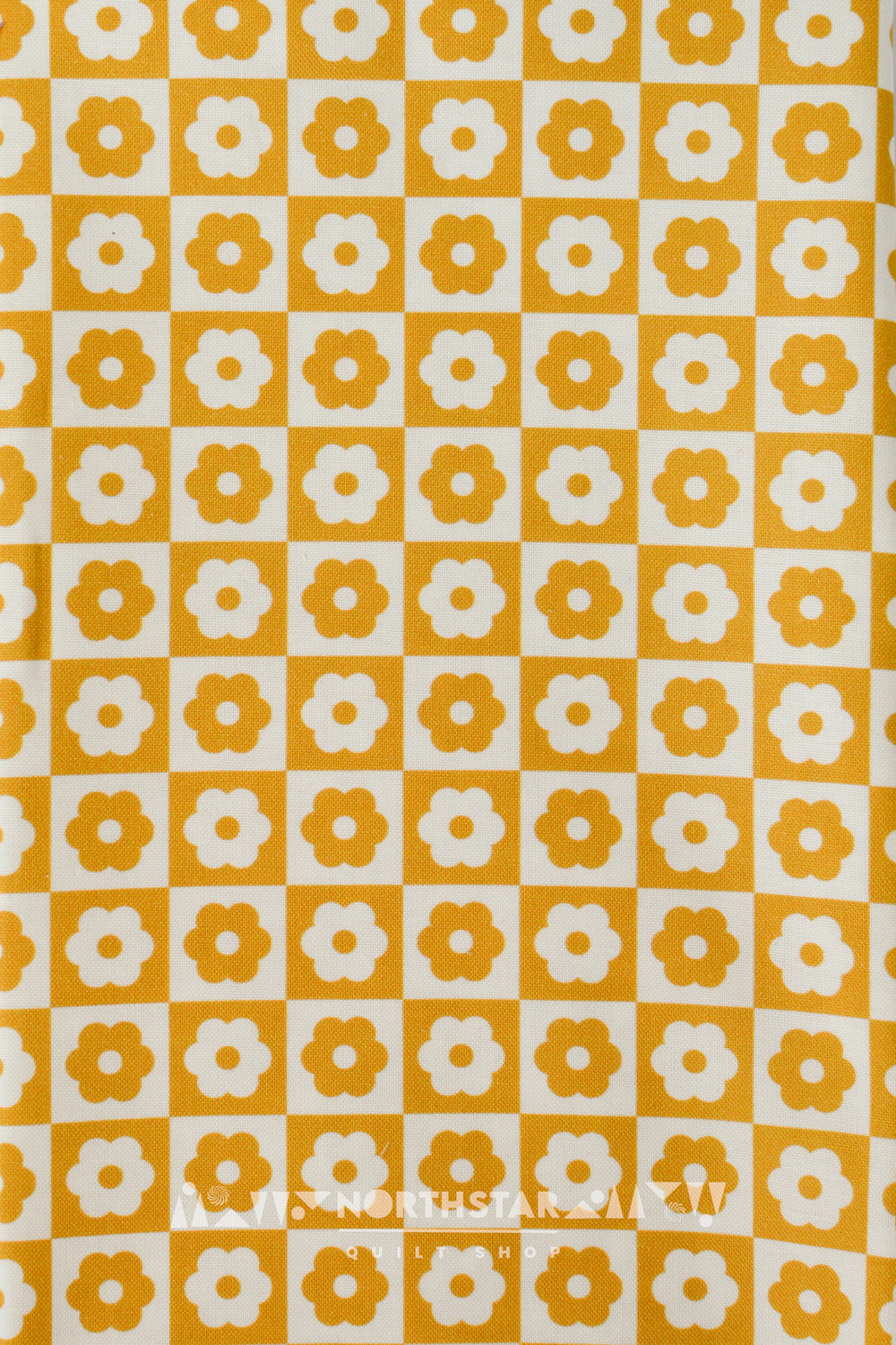 Mellow Checker Bloom | Andover Fabrics Quilting Cotton Yardage