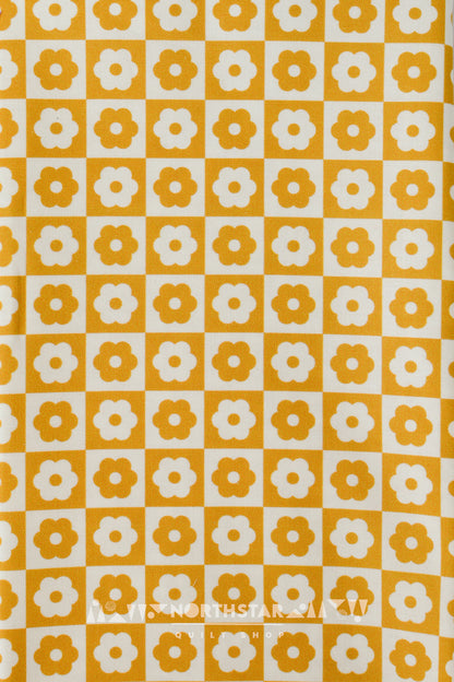 Mellow Checker Bloom | Andover Fabrics Quilting Cotton Yardage