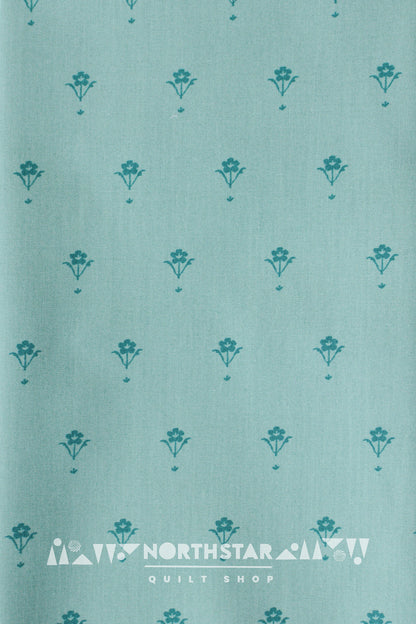 Painted Porcelain Spruce | Art Gallery Fabrics Quilting Cotton Yardage