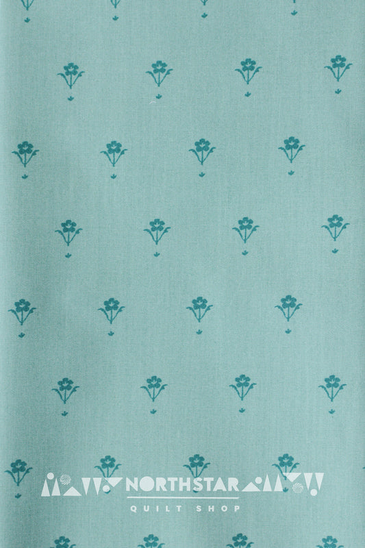 Painted Porcelain Spruce | Art Gallery Fabrics Quilting Cotton Yardage