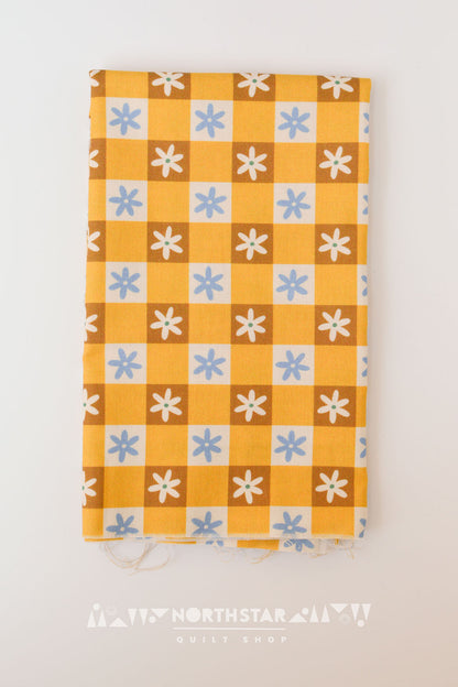 Picnic Flowers | Cloud9 Fabrics Quilting Cotton Yardage Organic Cotton
