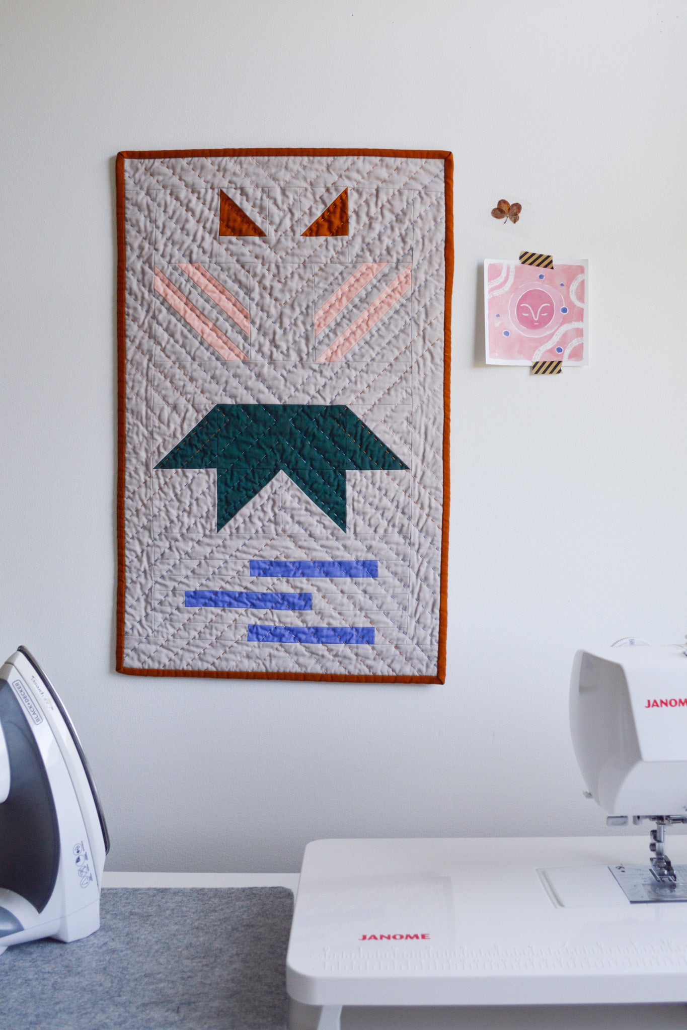Protostar (Boundaries) | PDF Download Mini Quilt Pattern