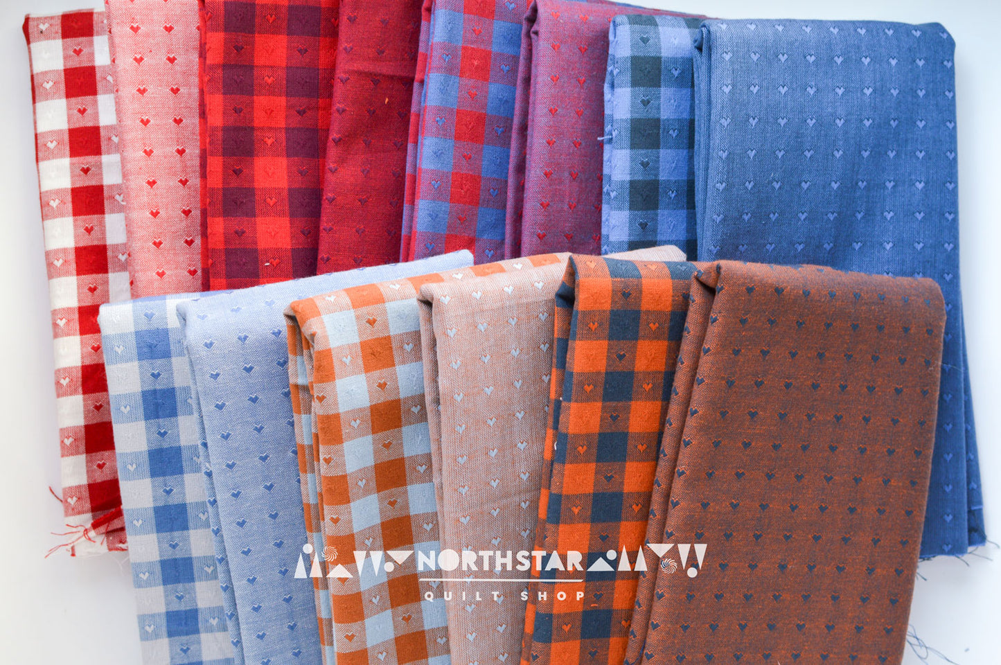 Queen of Hearts Collection | Fableism Supply Co Woven Cotton Quilting Bundle