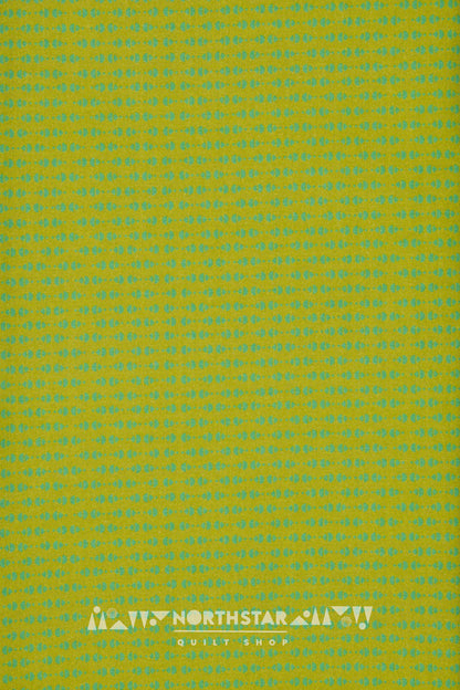 Rain in Green | Wax and Wane Studio Quilting Cotton Yardage
