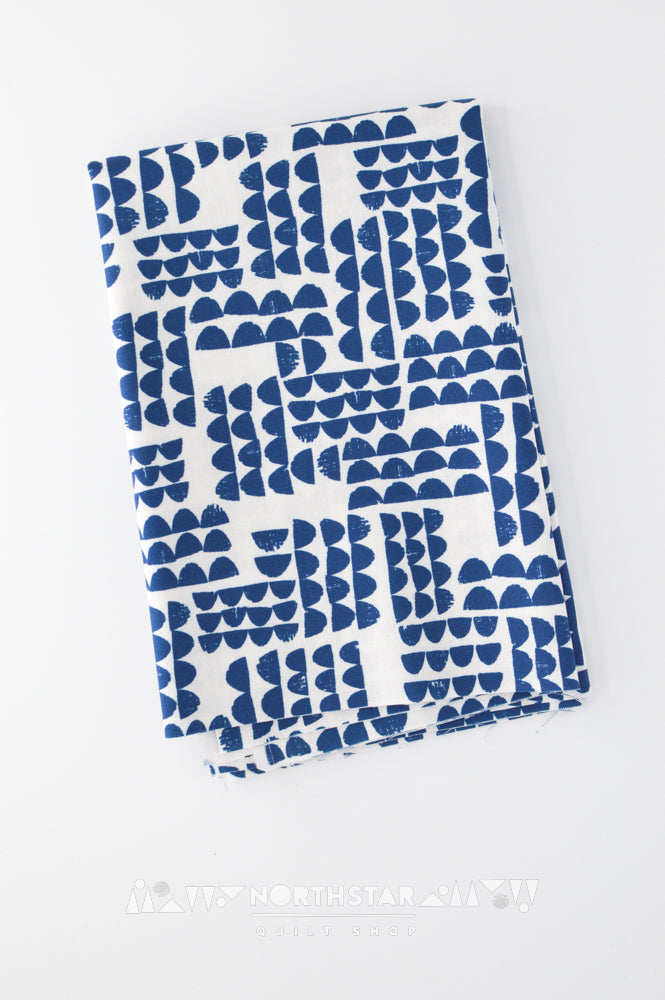 Ridge Blue | Cloud9 Fabrics Quilting Cotton Yardage Organic Cotton