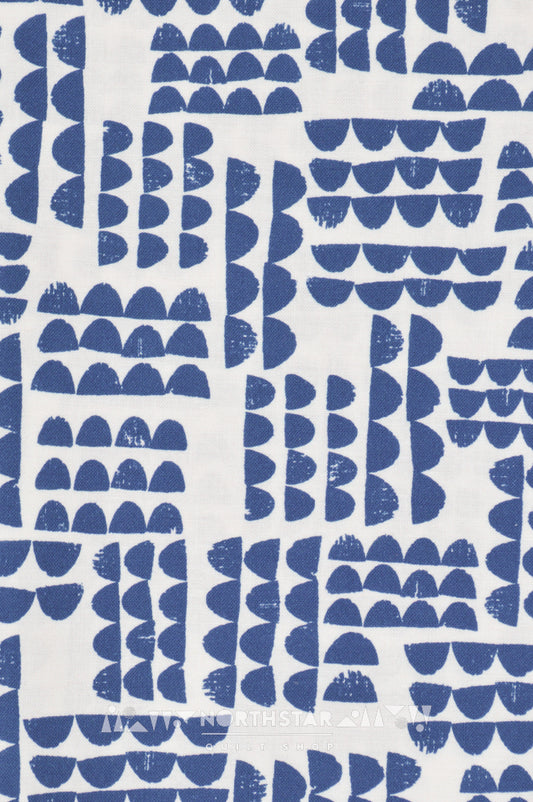 Ridge Blue | Cloud9 Fabrics Quilting Cotton Yardage Organic Cotton