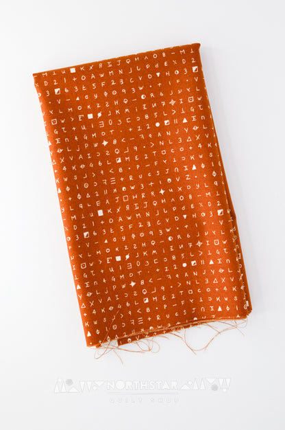 Rusty Crytograph | Andover Fabrics Quilting Cotton Yardage
