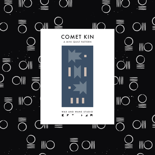 Comet Kin | PDF Download Mini Quilt Pattern
