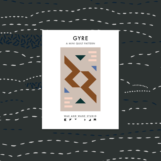 Gyre (Trust) | PDF Download Mini Quilt Pattern