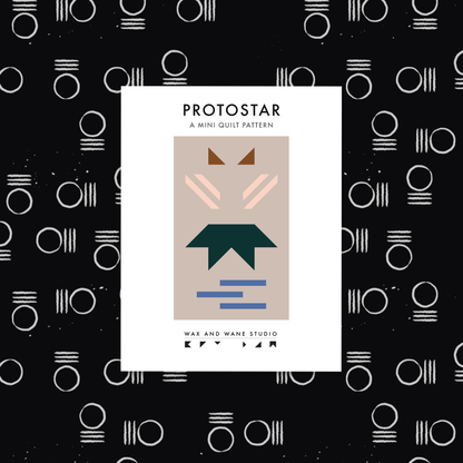 Protostar (Boundaries) | PDF Download Mini Quilt Pattern