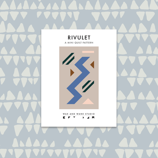 Rivulet (Compassion) | PDF Download Mini Quilt Pattern