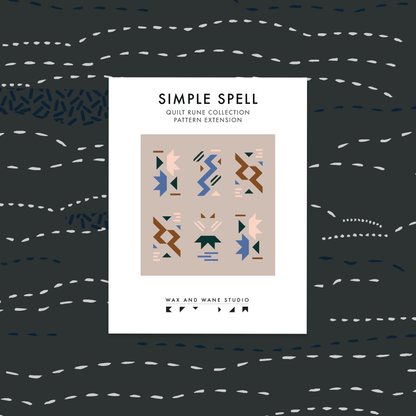 Simple Spell | PDF Download Quilt Pattern Extension