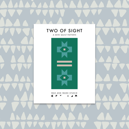 Two of Sight | PDF Download Mini Quilt Pattern