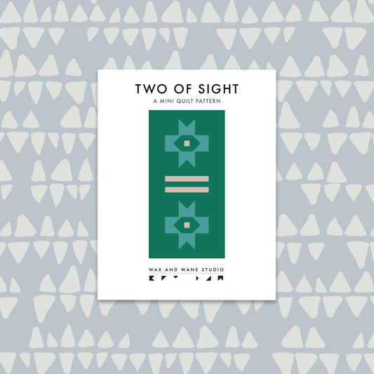 Two of Sight | PDF Download Mini Quilt Pattern
