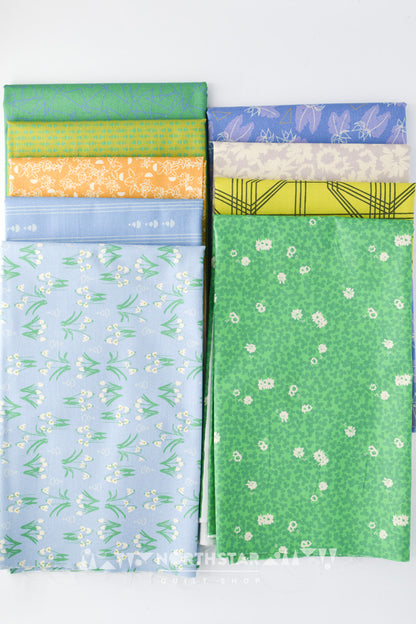 Sings of Spring (Late) Collection | Wax and Wane Studio Cotton Quilting Bundle